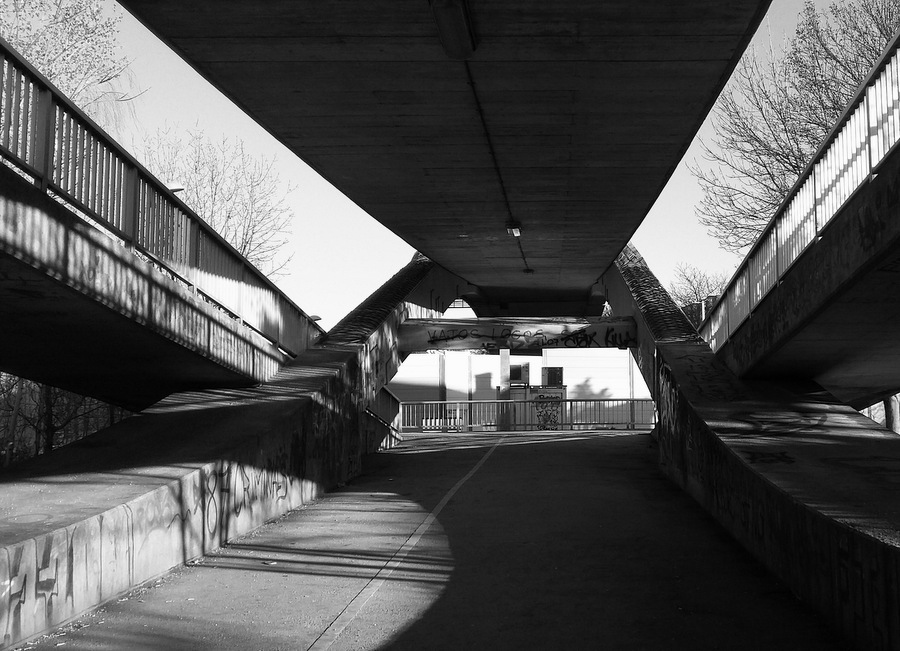 Under the bridge